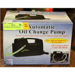 AUTOMATIC OIL CHANGE PUMP