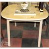 Image 1 : EXTENDABLE KITCHEN TABLE 63 X 44 WITH 18" INSERT