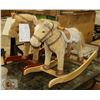Image 1 : TWO 29" ANIMATED ROCKING HORSES.
