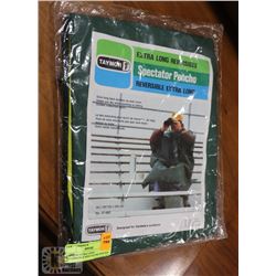 TAYMOR EXTRA LONG REVERSEIBLE SPECTATOR PONCHO