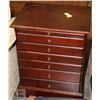 Image 1 : SMALL CHEST WITH DRAWERS. 20"X 15"X  25.5"
