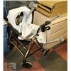 Image 1 : WALKER WITH BATH TUB BOOSTER.