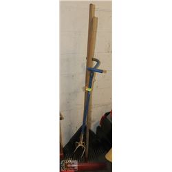 LOT OF ASSORTED GARDEN TOOLS