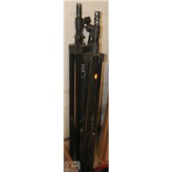 PAIR OF YORKVILLE TRIPOD SPEAKER STANDS