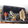 Image 1 : TOTE OF ASSORTED POWER TOOLS.