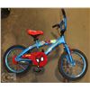 Image 1 : SPIDERMAN TODDLER BIKE