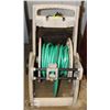 Image 1 : SUNCAST HOSE CART W/ HOSE AND NOZZLE.