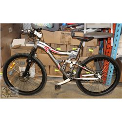 KRANKED DSXC 24 SPEED BIKE DUAL SHOCKS.