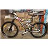 Image 1 : KRANKED DSXC 24 SPEED BIKE DUAL SHOCKS.
