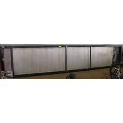 12FT X 32INCH ALUMINUM LOADING RAMP W/CAGE/CARRIER