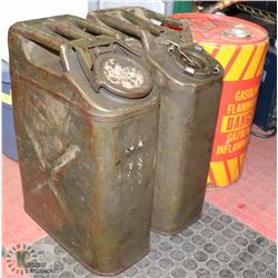 3 GAS CANS