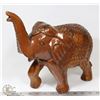 Image 1 : HANDCARVED TEAK ELEPHANT.