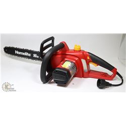 HOMELITE 16" ELECTRIC CHAINSAW