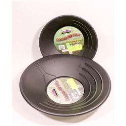 10" AND 14" PROSPECTING GOLD PANS FOR GOLD