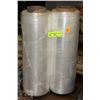 Image 1 : NEW 2 ROLLS OF SHRINK WRAP