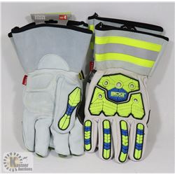 2 PAIRS OF BDG ARC TEK GLOVES XL.