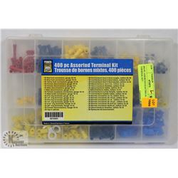 400-PC ASSORTED ELECTRICAL TERMINAL KIT -