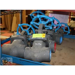 LOT OF 6  SMITH 2" GATE VALVES