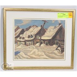 UNTITLED EMBOSSED PRINT BY A.Y.JACKSON