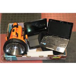 LOT OF HOUSEHOLD ELECTRONICS - AS IS