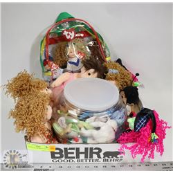 LOT OF 22 PCS RETIRED TY BEANIES