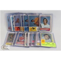 LOT OF 21 OPEECHEE WHA HOCKEY CARDS 1973-77.