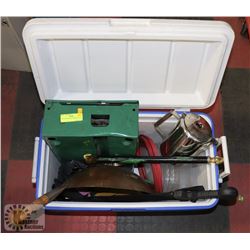 LOT OF ASSORTED CAMPING GEAR