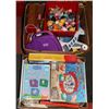 Image 1 : 2 BOXES OF KIDS GAMES AND TOYS