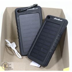 LOT OF 2 EDDIE BAUER POWER BANK BATTERY BACKUP AND