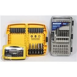 BOX W/NEW TOOLS INCL. DEWALT BIT & NUT