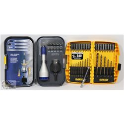BOX W/NEW DEWALT DRILL BIT & DRIVER SET