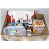 Image 1 : BOX W/NEW KITCHEN PRODUCTS INCL.