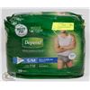 Image 1 : MENS DEPENDS S/M MAXIMUM ABSORBENCY