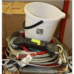 SURE LINE HORIZONTAL LIFE LINES WITH 2 ANCHORS.