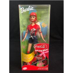 Barbie Coca-Cola Skateboard Skate Safe 2001 Special Edition