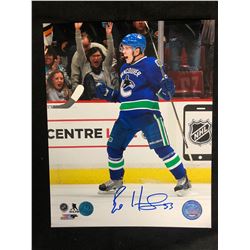 BO HORVAT SIGNED 8 X 10 PHOTO (AJ SPORTS COA)