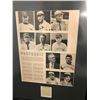 Image 2 : VINTAGE BASEBALL PHOTO QUIZ FRAMED