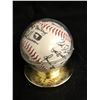 Image 3 : MULTI FACSIMILE SIGNED BASEBALL W/ DISPLAY CASE