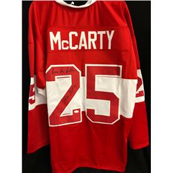 Darren McCarty Signed Red Wings Retro Jersey (JSA COA)