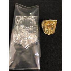 WWF CHAMPIONSHIP RING AND BADGE