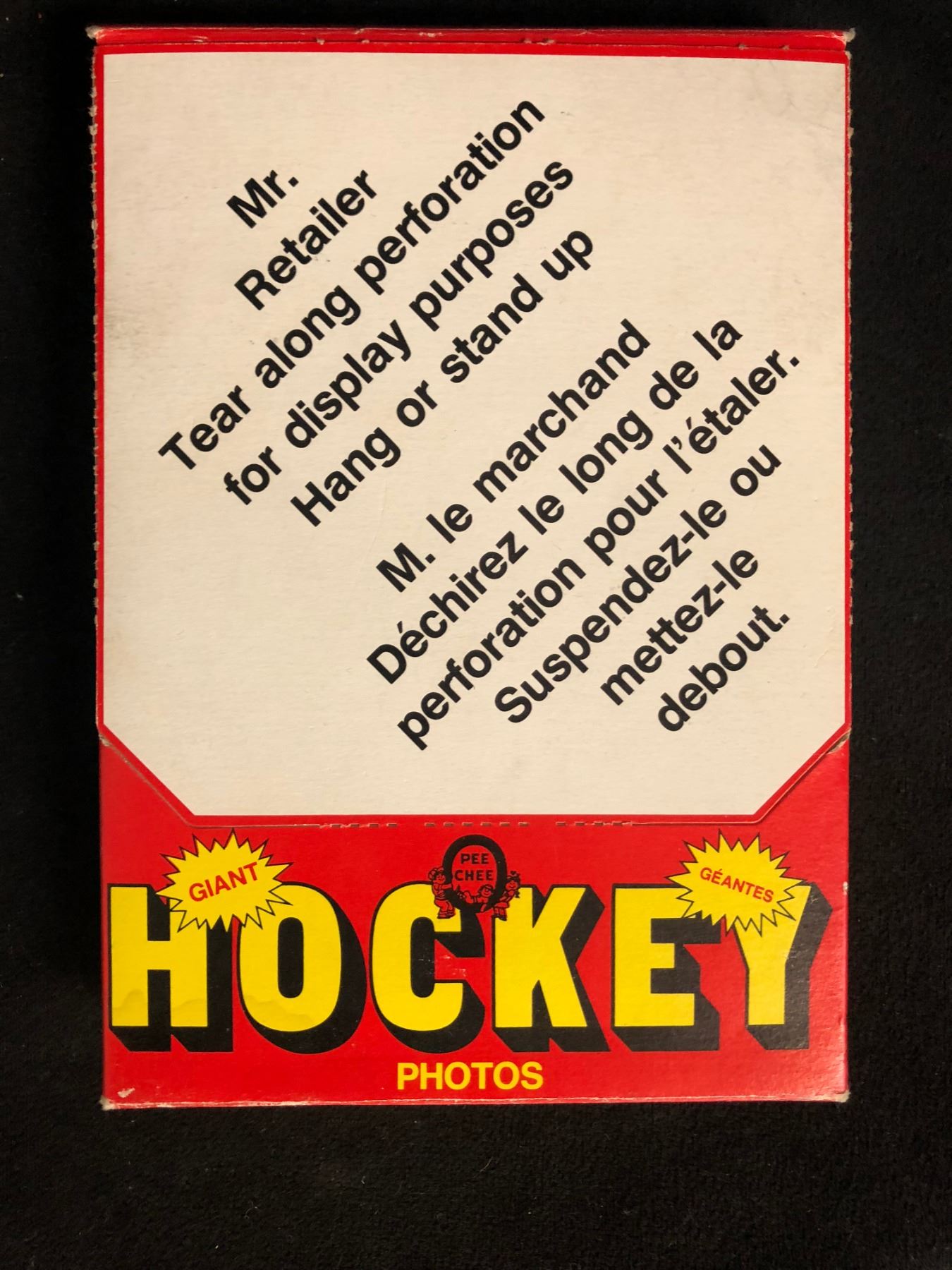 SEALED 1981 OPC BEEHIVE HOCKEY CARD BOX