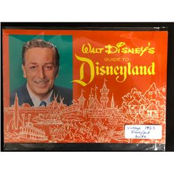 VINTAGE 1963 WALT DISNEY'S GUIDE TO DISNEYLAND