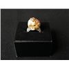 Image 1 : PEARL BAROQUE FROG RING (925 STERLING SILVER) SIZE 5