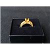Image 1 : ORANGE & YELLOW CITRINE RING (STERLING SILVER W/ COPPER ALLOY)