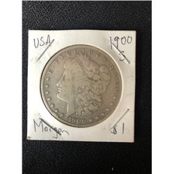 1900 U.S.A MORGAN SILVER DOLLAR (MINTED SAN FRANCISCO)
