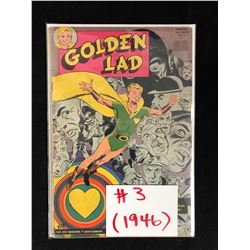 GOLDEN LAD #3 COMIC BOOK (1946)