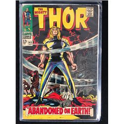 The Mighty Thor #145 (1967 Marvel Comics) JACK KIRBY Art "Abandoned on Earth"