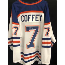 PAUL COFFEY SIGNED OILERS HOCKEY JERSEY