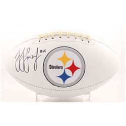JUJU SMITH-SCHUSTER SIGNED STEELERS FOOTBALL (JSA COA)