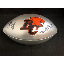 MULTI SIGNED BC LIONS FOOTBALL (LULAY/ BUONO)